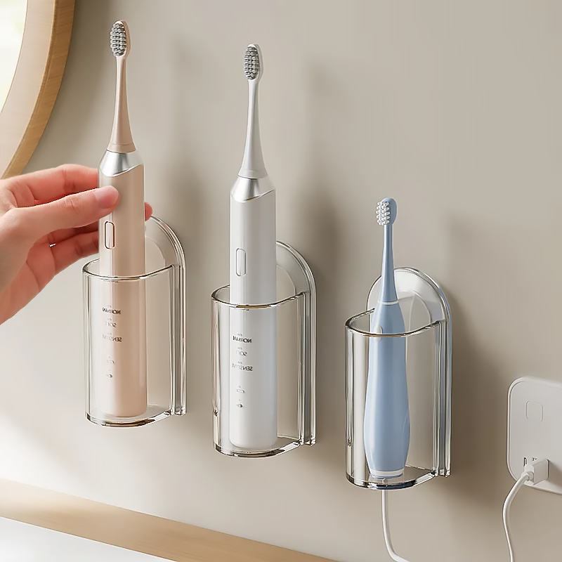 2pcs  Electric Toothbrush Holder Wall Mounted