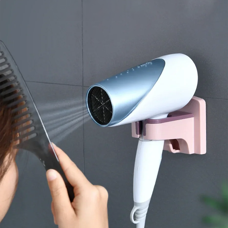 1pcs Hair Dryer Bracket Wall Mounted