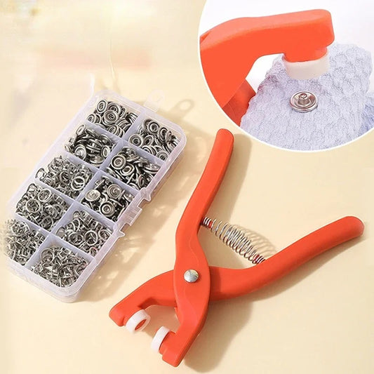 50pcs Five-Claw Buttons Button Combination Set