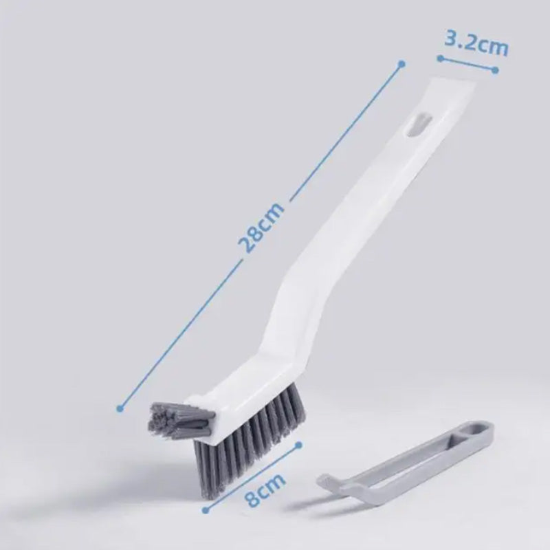 1pcs Hard Bristle Crevice Brush - Three-in-One Multi-functional